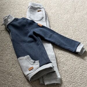 7 For All Mankind Navy and Light Gray Hoodie set for boys